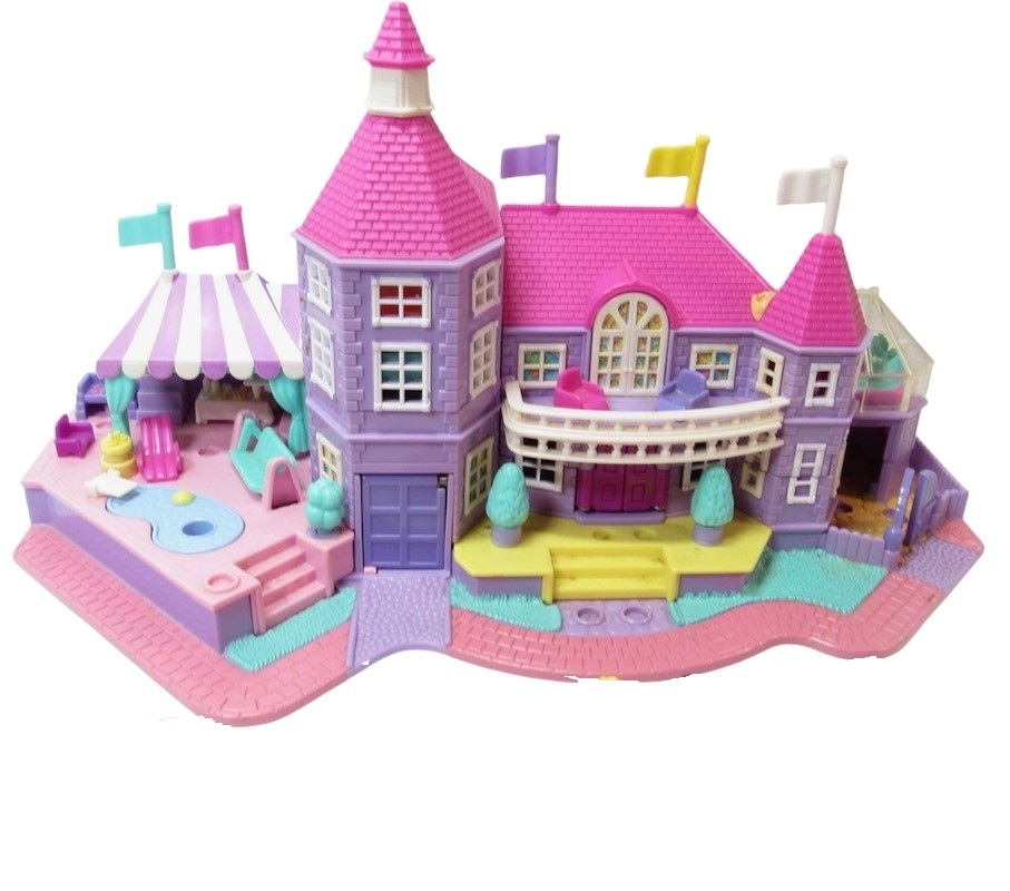 1994 hotsell Vintage Polly Pocket Magical Mansion